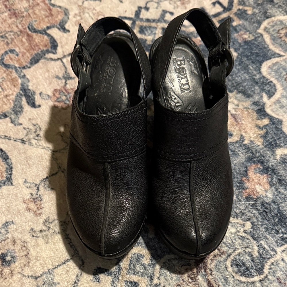 Born Black Kids Dress Shoes